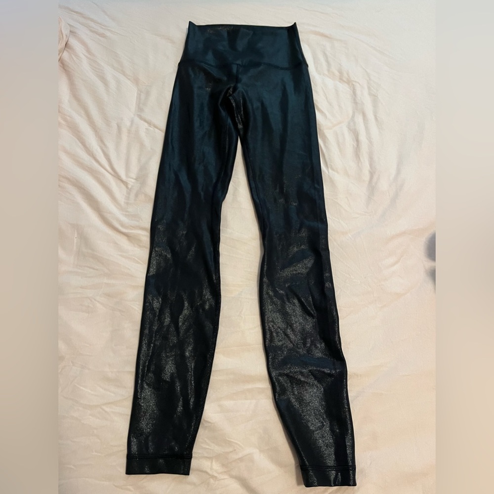 Lululemon 25 inch High Rise Shimmer Align Leggings, Size 2, Perfect Condition